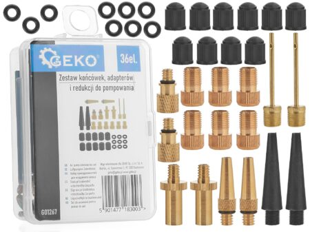 Pumba otsikute ja adapterite komplekt 36 osa