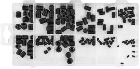Stopper kruvide komplekt 3-10mm 160tk
