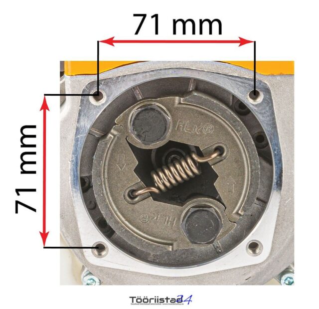 Trimmeri- võsalõikuri mootor 4.4kw 49cm3 - Image 5