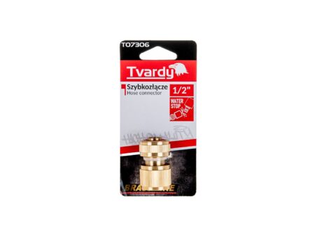 Messingist kiiruhendus voolikule 1 2inch stoppiga T07306 4 – 3 – Tööriistad24