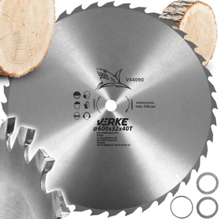 saeketas kovasulam hammastega 600mm x 32mm x 40t verke V44090 1 – 1 – Tööriistad24