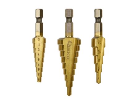 Koonuspuuride komplekt 1/4" Hex 3tk (3-12,4-12,4-20mm)