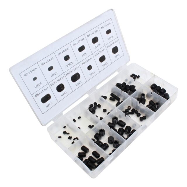 Kuuskant-stopperkruvide komplekt 160 tk - Image 2