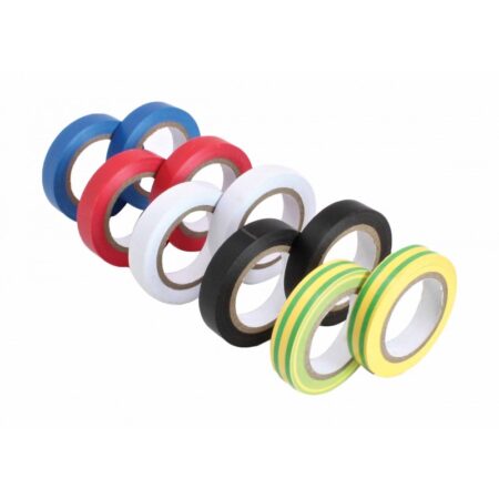 pvc isoleerteip 0 13mm x 12mm x 10m 10 tk A TC532 2 – 1 – Tööriistad24