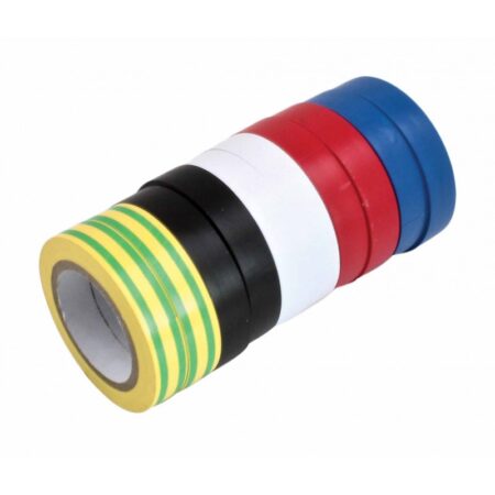 pvc isoleerteip 0 13mm x 12mm x 10m 10 tk A TC532 3 – 2 – Tööriistad24