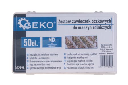 rongas fiksaatoriga tihvtide komplekt 50tk G02798 2 – 4 – Tööriistad24