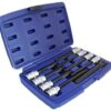 Silindripea padrunvõtmete komplekt 1/2'' 9-osaline