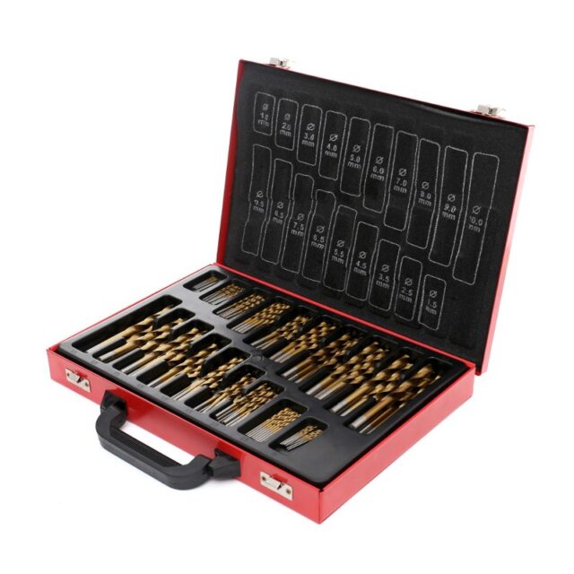 Titaankarbiid HSS metallipuuri komplekt 170 tk KD991 - Image 6