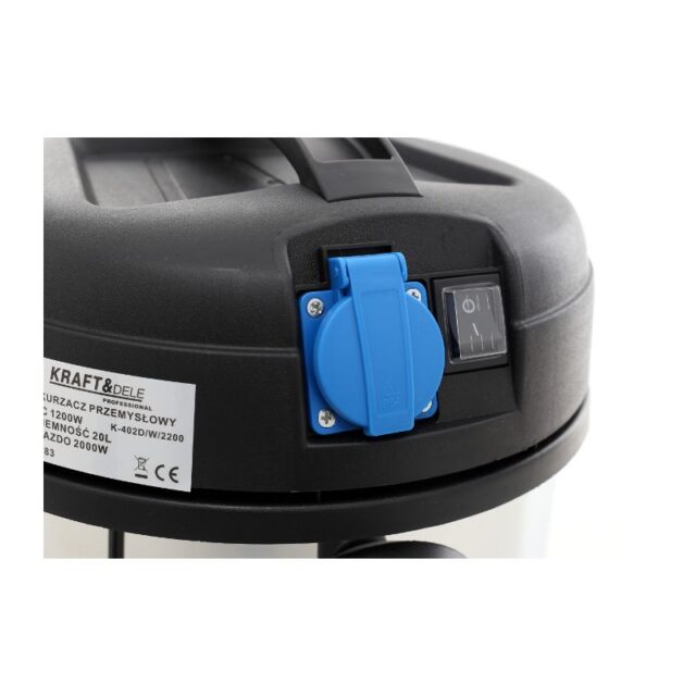Tööstuslik tolmuimeja 20L 1200W KD483 - Image 8