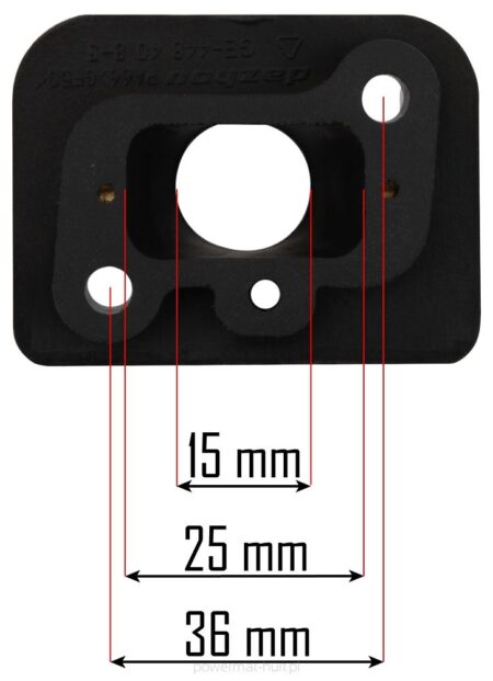karburaatori alusplaat vosaloikurile PM KS 600T PG 4 – 3 – Tööriistad24
