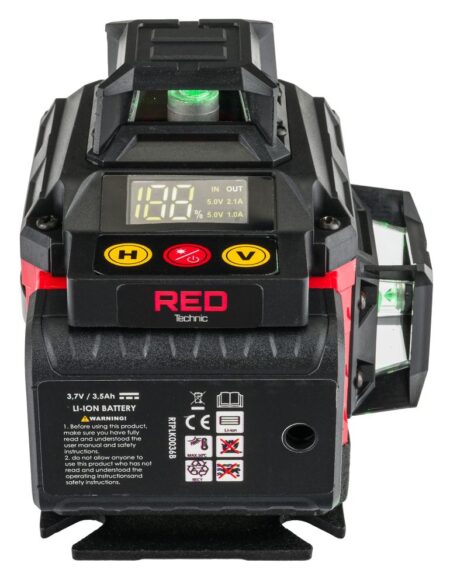 ristjoonlaser 4d 360 green RTPLK0036 4 – 3 – Tööriistad24