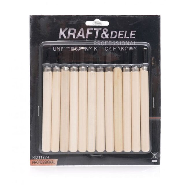 Nikerduspeitlite komplekt puidu 12 tk KD11774 - Image 8