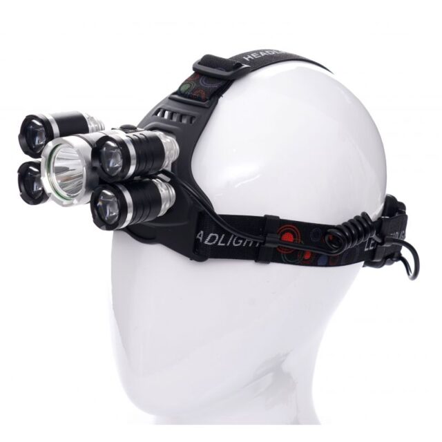 Pealamp 1xT6 LED + 4xQ5 LED KD1247 - Image 2