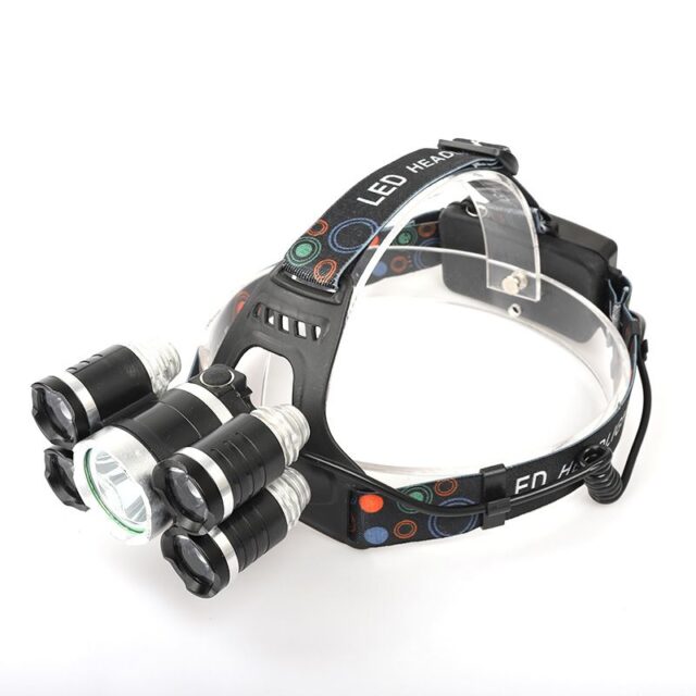 Pealamp 1xT6 LED + 4xQ5 LED KD1247 - Image 9