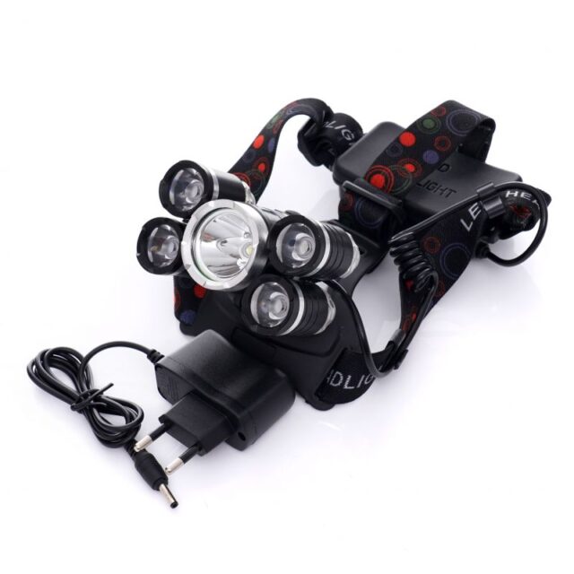 Pealamp 1xT6 LED + 4xQ5 LED KD1247 - Image 10