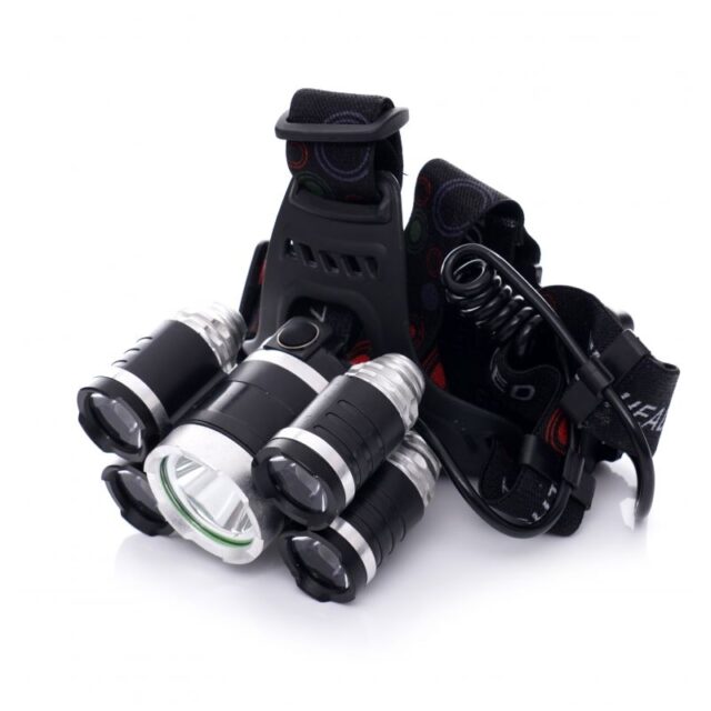 Pealamp 1xT6 LED + 4xQ5 LED KD1247 - Image 11