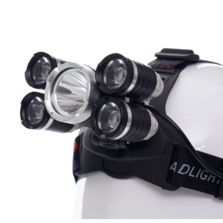Pealamp 1xT6 LED + 4xQ5 LED KD1247