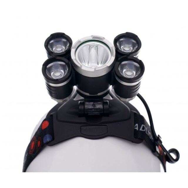 Pealamp 1xT6 LED + 4xQ5 LED KD1247 - Image 7