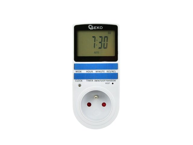 Programeeritav taimer 220V - sisse/välja lüliti LCD - Image 2