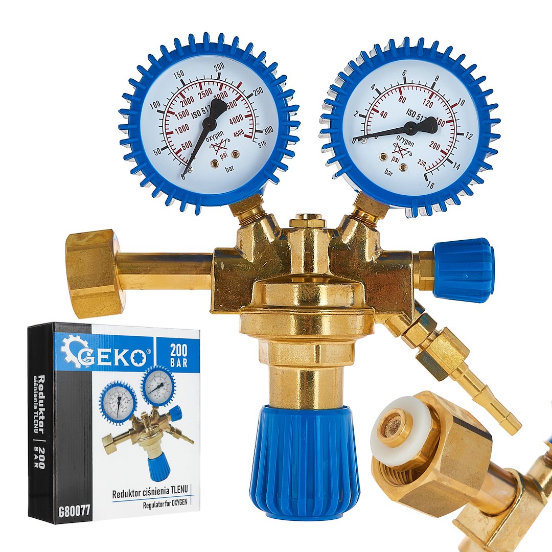 Hapniku rõhureduktor 200 BAR 1 Hapniku rõhureduktor 200 BAR