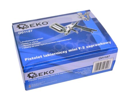 Mini värvipüstol parandustöödeks F-2 200ml - mini varvipystol f2 200ml G01187 7