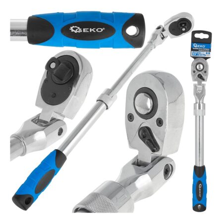 Teleskoop-liigendnarre 1/2" 370-510mm 72T CrV