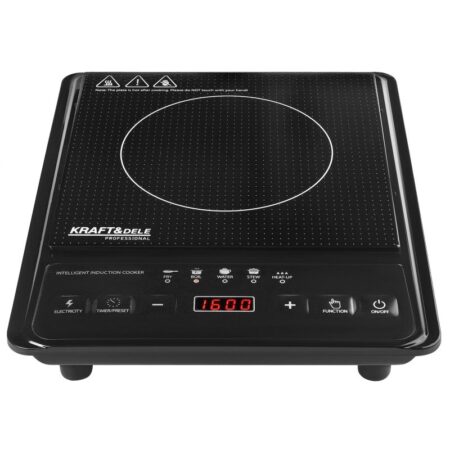 Induktsioonpliit 2000W, kaasaskantav lauapliit - Induktsioonpliit 2000W kaasaskantav lauapliit KD4168 2