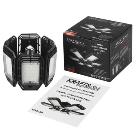 Kokkupandav LED garaaživalgusti 180W, 18500lm