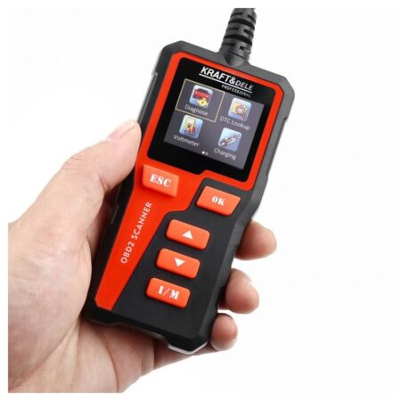 OBD2/EOBD autodiagnostika seade LCD ekraaniga - OBD2 EOBD autodiagnostika seade LCD ekraaniga KD5672 5