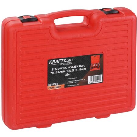 Pukside ja laagrite eemaldamise/paigaldamise komplekt 28 osa 21 Pukside ja laagrite eemaldamise/paigaldamise komplekt 28 osa - Pukside ja laagrite eemaldamise paigaldamise komplekt 28osa KD12502 11