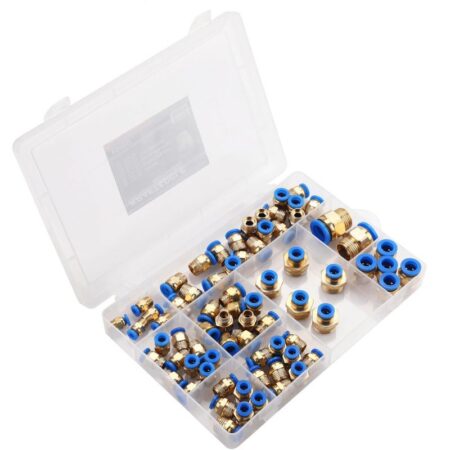 Suruõhu kiirliitmike komplekt 72 osa, 4-16 mm - Suruohu kiirliitmike komplekt 72osa 4 16mm KD5853 2