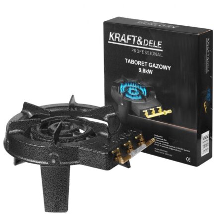 Võimas gaasipõleti-taburet 9,8 kW