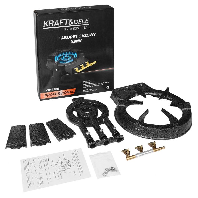 Võimas gaasipõleti-taburet 9,8 kW 2 Võimas gaasipõleti-taburet 9,8 kW - Image 2