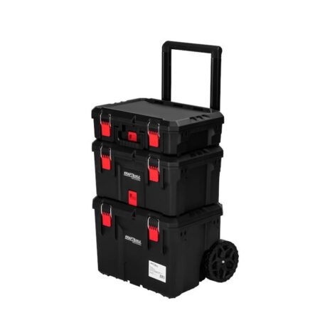Mobiilne tööriistakastide komplekt rattastega, 3 osa