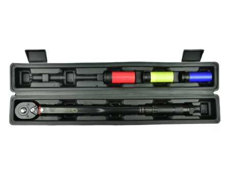 Momentvõti 1/2" 28-210Nm + valuvelje padrunid 3tk (Black HD) - dunamomeetriline voti 1 2 28 210nm 3 alumiiniumvelje padrunit G10068 4