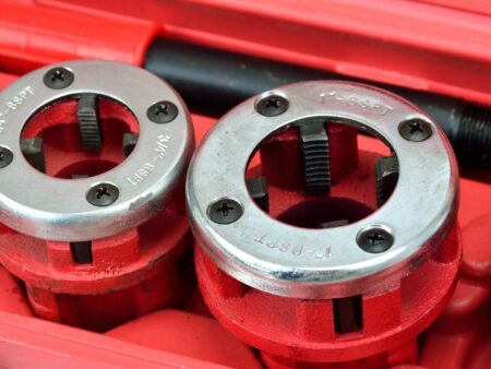 Toru keermestamise komplekt 5-osaline 3/8"-1.1/4" G - keermestuskomplekt 5 osaline 3 8 1 1 4 G01001 2