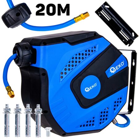 Suruõhuvoolik automaatrullikul 20m 8x12mm PVC