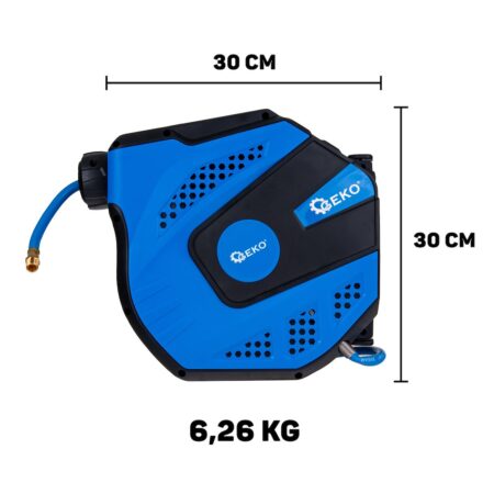 Suruõhuvoolik automaatrullikul 20m 8x12mm PVC - pneumaatiline voolikurull 20m 8x12mm G03192 16