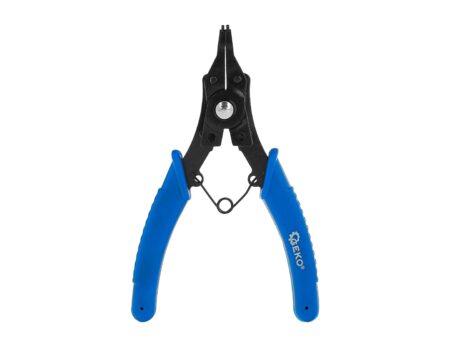 Lukustusrõnga tangid vahetatavate otstega - stopperironga tangid 4 vahetatava otsikuga 160mm G01687 3