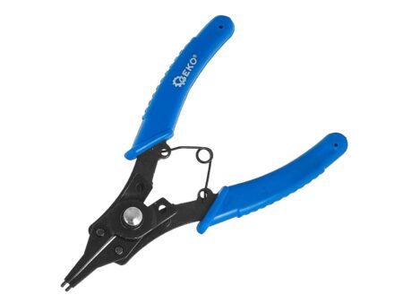 Lukustusrõnga tangid vahetatavate otstega - stopperironga tangid 4 vahetatava otsikuga 160mm G01687 4