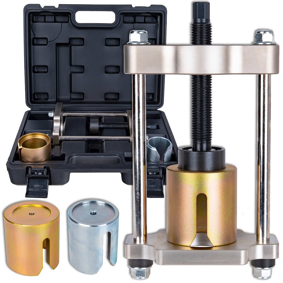 Tagasilla õõtshoova puksi eemaldaja (Ford, Mazda, Volvo) 1 Tagasilla õõtshoova puksi eemaldaja (Ford, Mazda, Volvo)