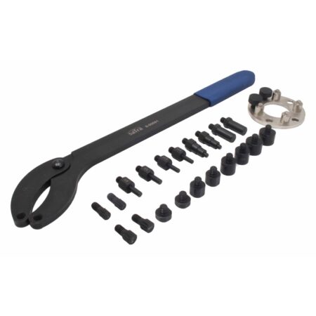 Reguleeritav rihmarattavõti koos nukkvõlli fikseerimistööriistaga - reguleeritav rihmarattavoti koos nukkvolli fikseerimistooristaga tm s 90091 4