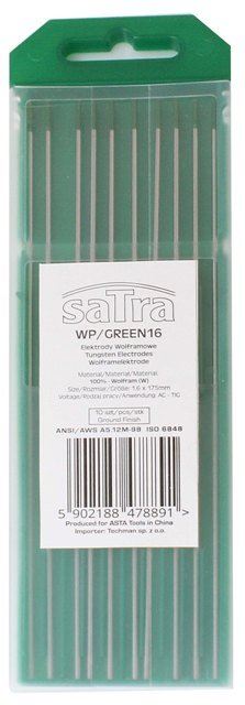 Volframelektrood 1.6mm AC-TIG (roheline) 1tk